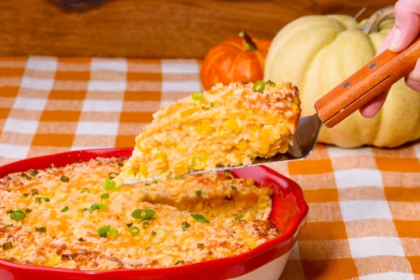 Cheddar Sweet Corn Pie
